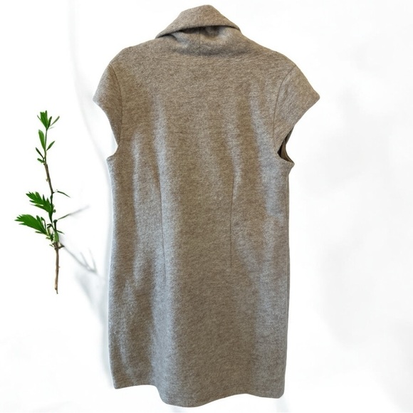 Cynthia Rowley Tan Cowl Neck Sweater Dress. Size XL - Picture 3 of 9